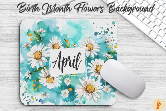 April Birth Month Flowers Background Review