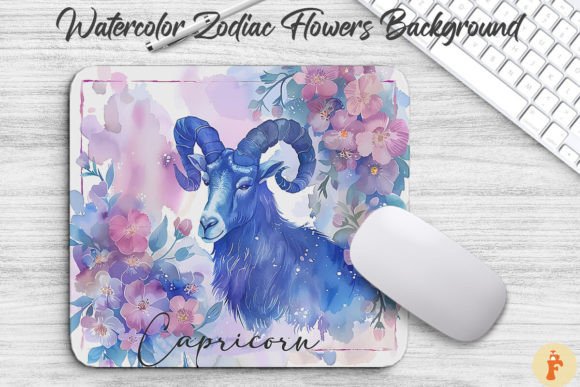 Capricorn Zodiac Flowers Background: A Designer's Real-World Review