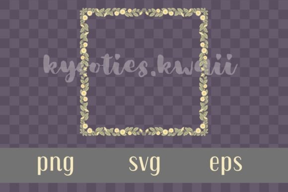 Daisy Art Nouveau Square Frame Review