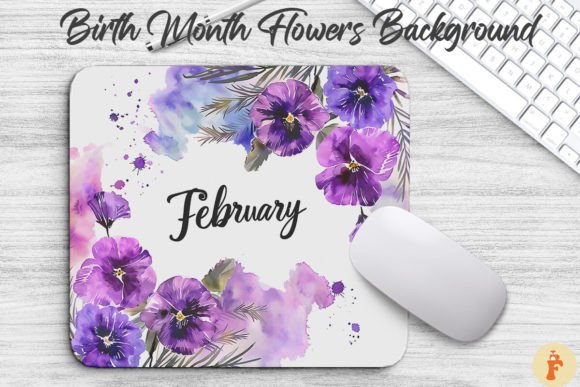 February Birth Month Flowers Background: A Designer's Real-World Review