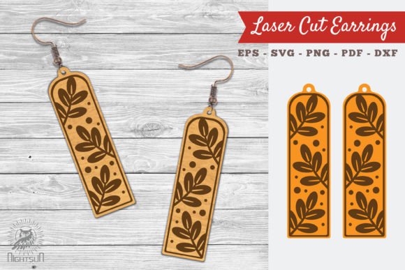 Floral Laser Cut Earrings SVG 1 Review