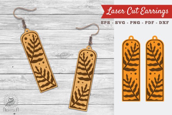 Floral Laser Cut Earrings SVG 3 Design Review