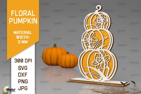 Floral Pumpkin Laser Cut. Fall Pumpkin Review