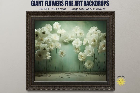 Giant Flowers Fine Art Backdrop Review