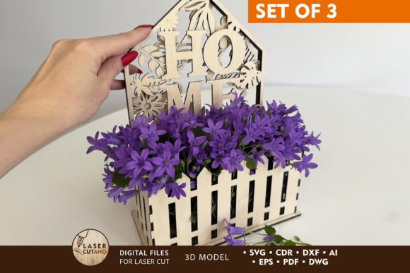 Home Decorative Flower Basket Bundle Review