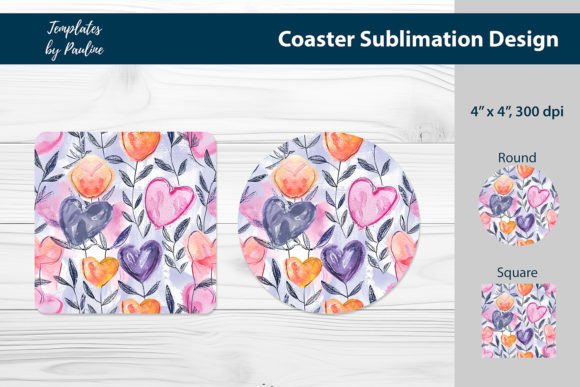 Pink Heart Car Coaster Sublimation Review