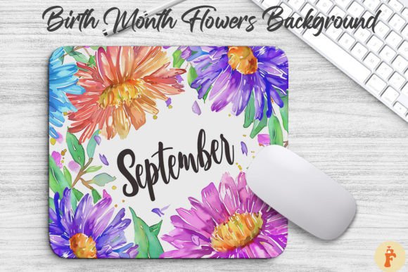 September Birth Month Flowers Background Review