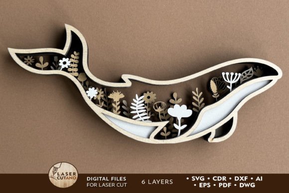 Whale Floral Ornamented Template: A Designer's Real-World Review